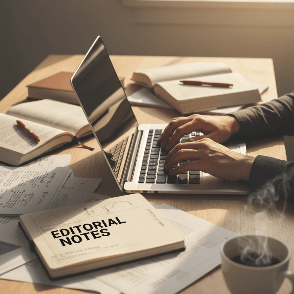 Analytical notes and structured thinking